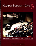 Marina Surgan Live 3 バレエレッスン楽譜