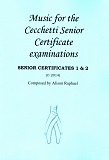 Music for the Cecchetti Senior Certificate examinations 1 & 2