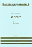 Tchaikovsky 40 pieces selected バレエレッスン楽譜