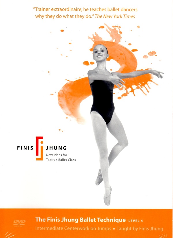 Finis Jhung レッスンDVD /バレエテクニック レベル4： センター 中級（ジャンプ）