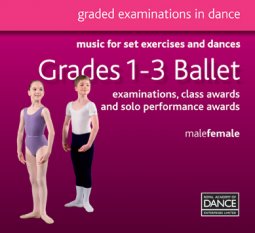 RAD Grades 1-3 Ballet　レッスンCD