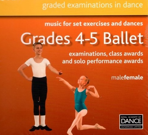 RAD Grades 4-5 Ballet　レッスンCD