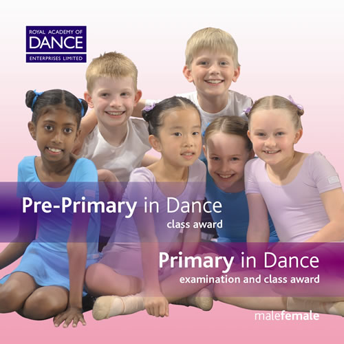 RAD Pre-Primary in Dance, Primary in Dance　レッスンCD