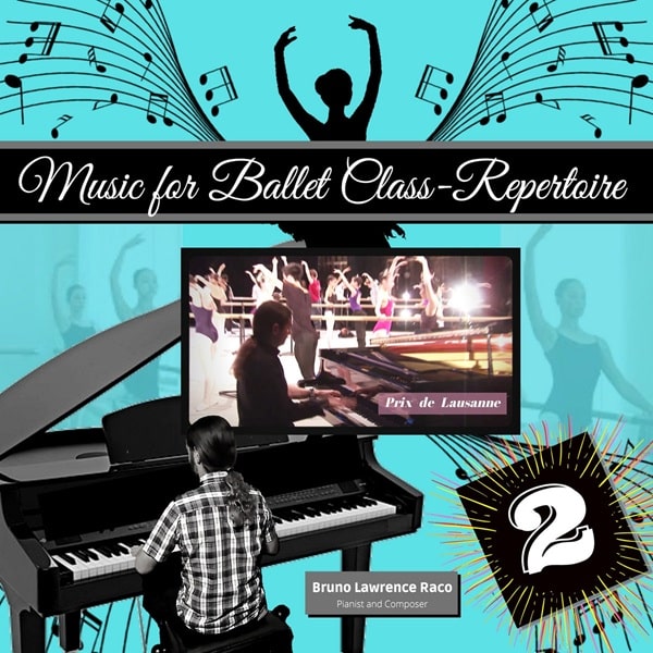 Music for Ballet Class - Repertoire Vol.2　3枚組 バレエレッスンCD